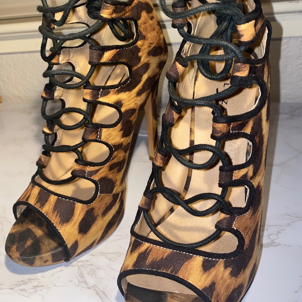 Cheetah Print Heels